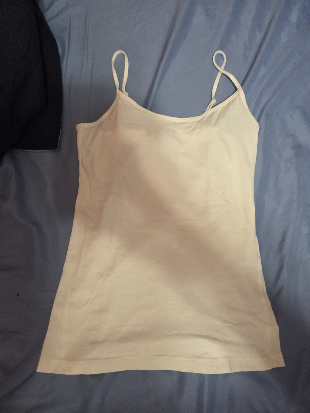 Forever 21 Vintage Classic White Women's Spaghetti Strap Tank Top Size Medium